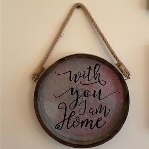 Rustic Brown and Gray Wall Hanging Decor
